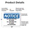 Signmission All Dogs Must Be On Leash All Cats Must, 10 in W x Rectangle, Plastic OS-2PACK-NS-P-710-L-10101 - alternate 5